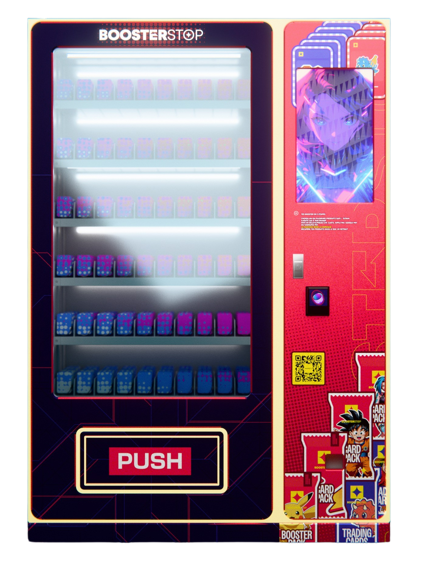 BoosterStop Machine